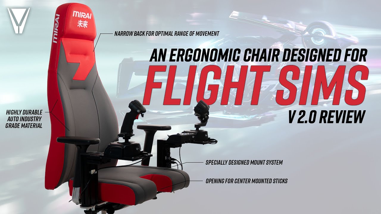 The Ultimate Chair for Flight Sims - Monstertech Review