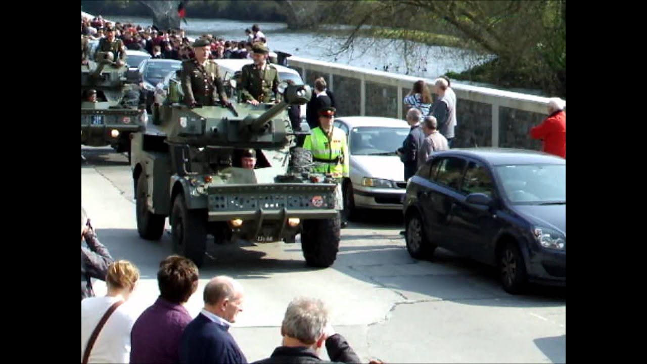 12th Infantry Battalion Kickham Barracks  final March through Clonmel  March 26th 2012