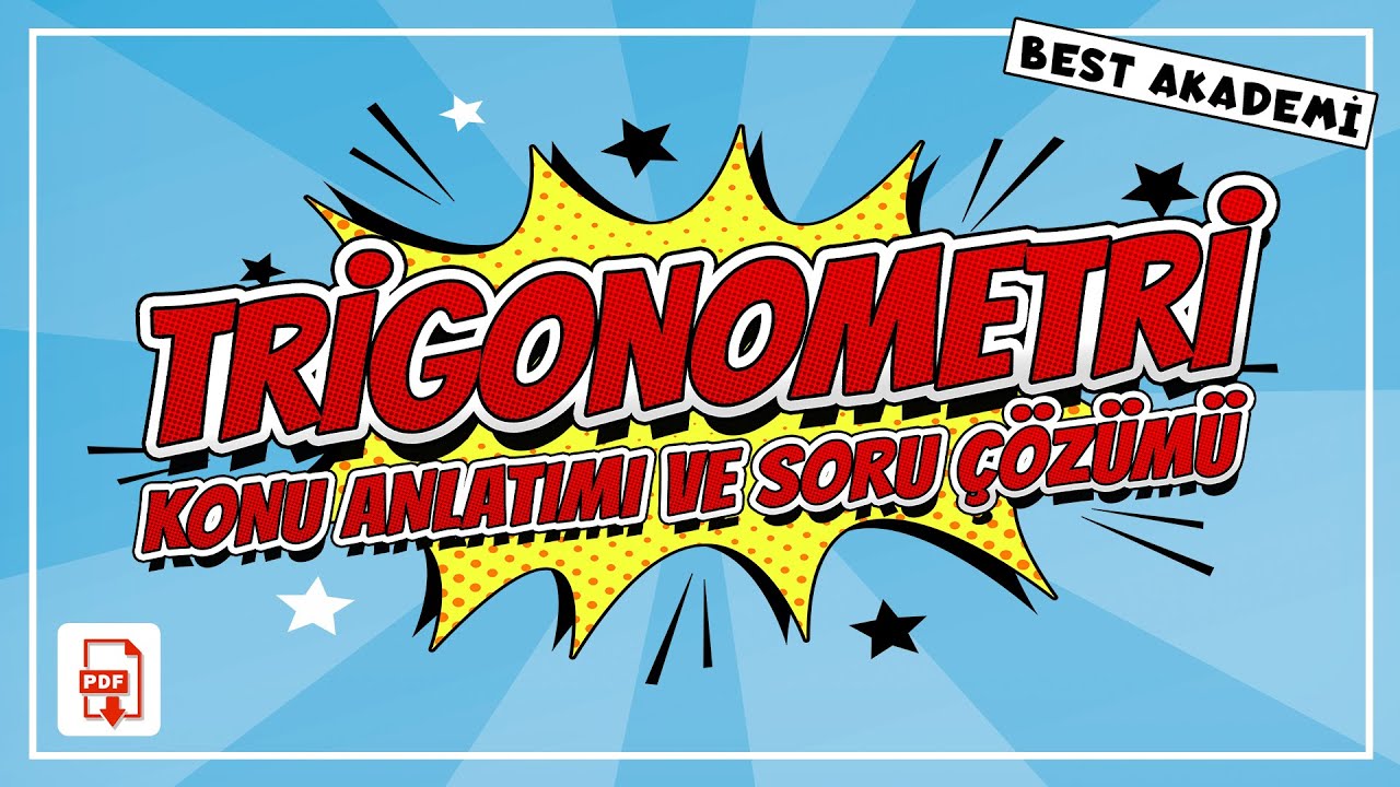 Trigonometri - Trigonometrik Fonksiyonlar | Soru Çözümü | Konu Anlatımı | AYT 2022 | PDF | #tyt #ayt