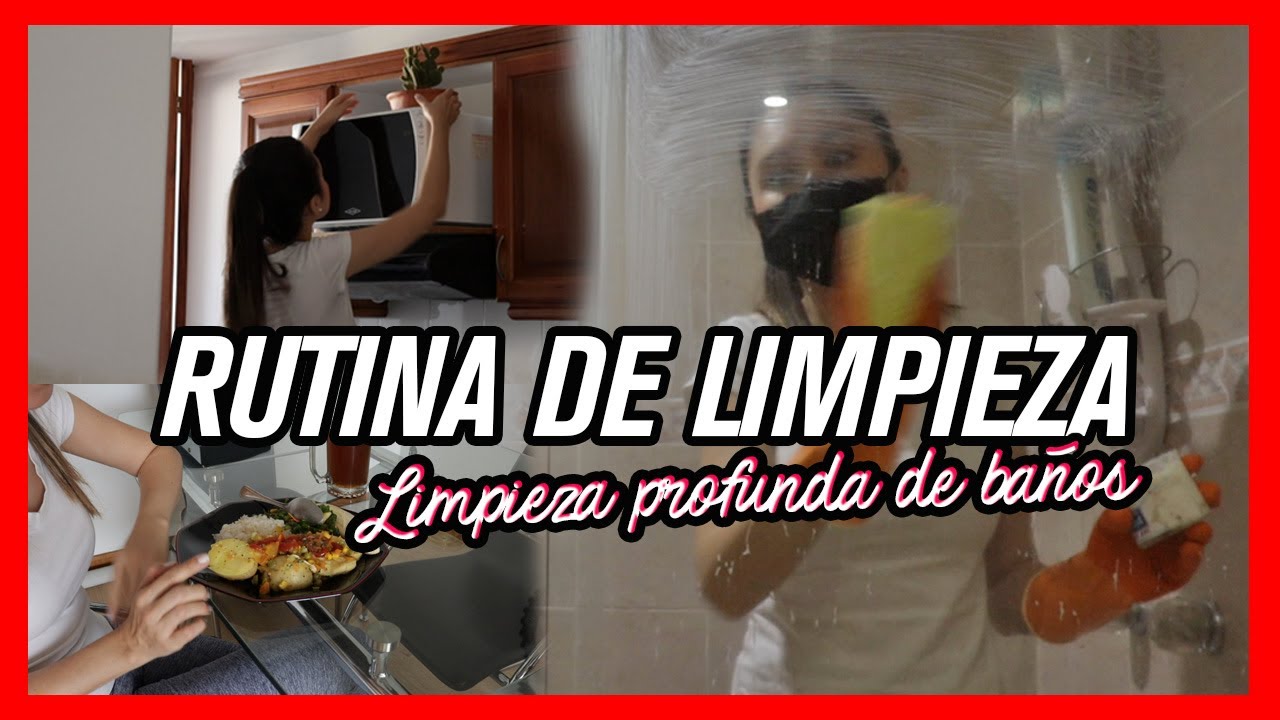 RUTINA DE LIMPIEZA EXTREMA DE BAÑOS | LIMPIA CONMIGO | COCINANDO ALGO RÁPIDO EN LA #MULTICHEF