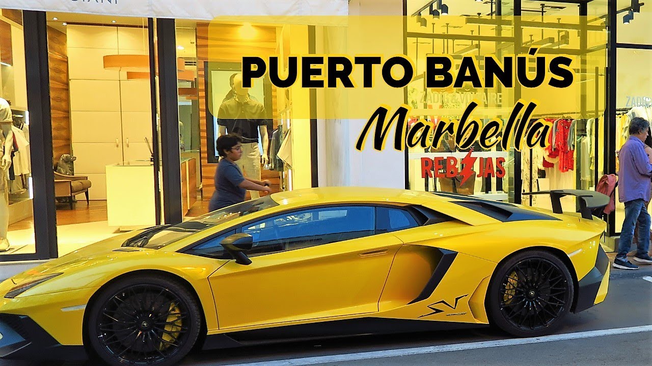 PUERTO BANUS, Marbella, Spain / Supercars, Yachts & Boutiques