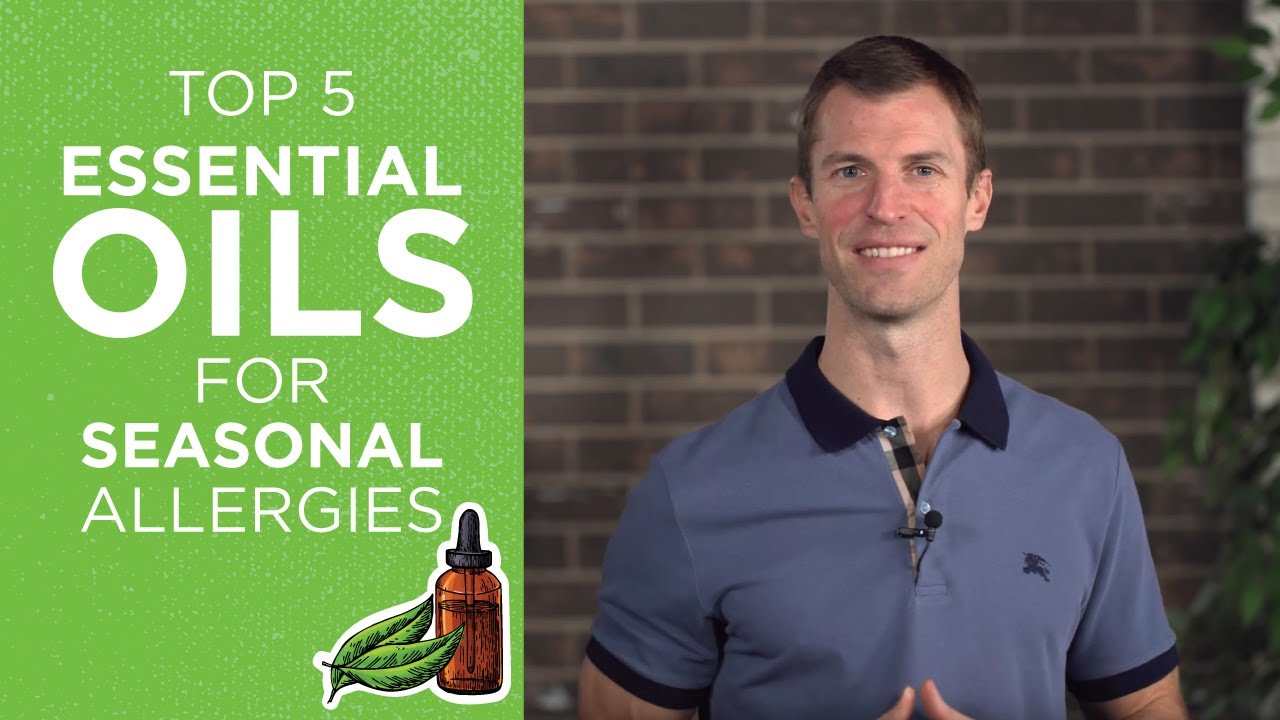 Top Essential Oils for Allergies | How to Use Essential Oils for Sinus Relief | Dr. Josh Axe