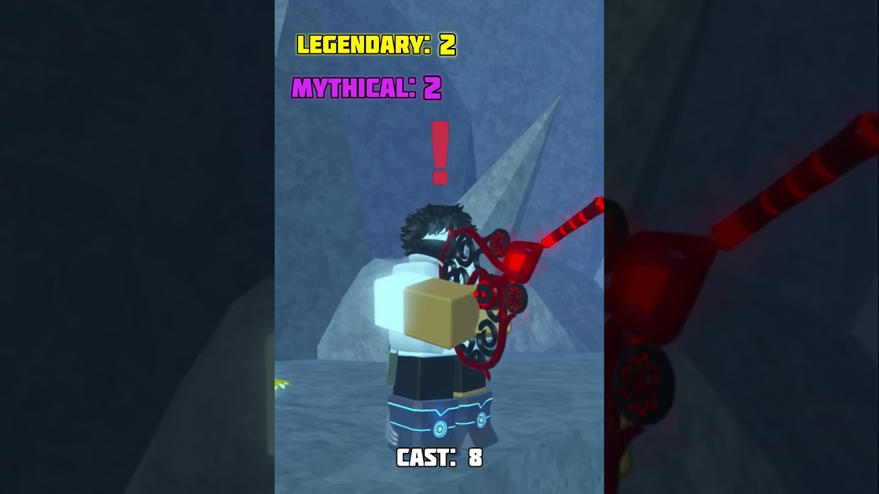 NO LIFE ROD VS TEMPEST ROD! || #shorts #roblox #fisch ||