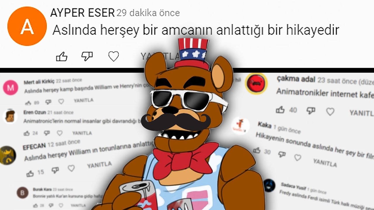 SAÇMA FNAF FİKİRLERİNİZİ DENEDİM 4: REBORN