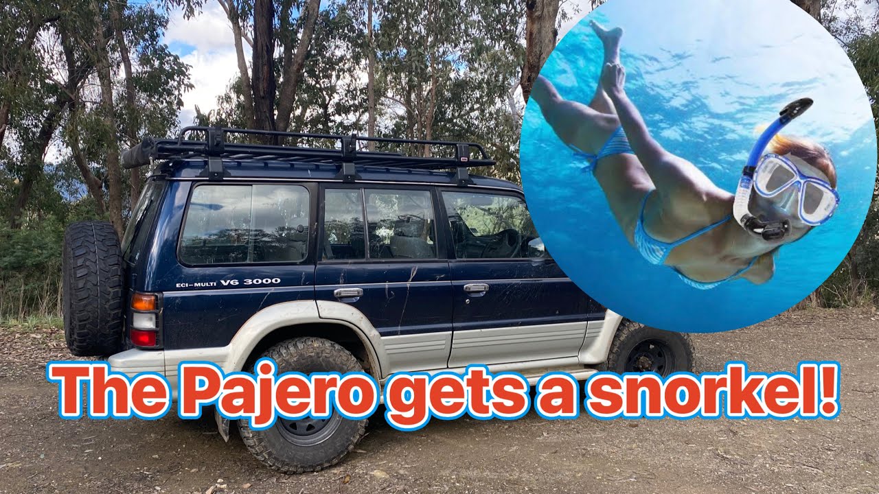Simple DIY Snorkel install on my 4WD. I am ready for DEEP water duties 🤿