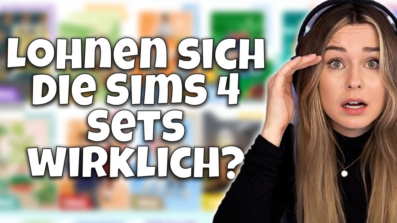 Lohnen sich Die Sims 4 Sets wirklich? 😳 - Create a Sim Challenge | simfinity