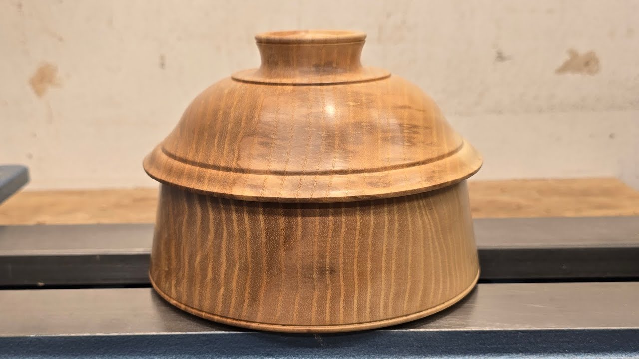 Raffan Inspired Cross Grain Box From Ash_Large Size