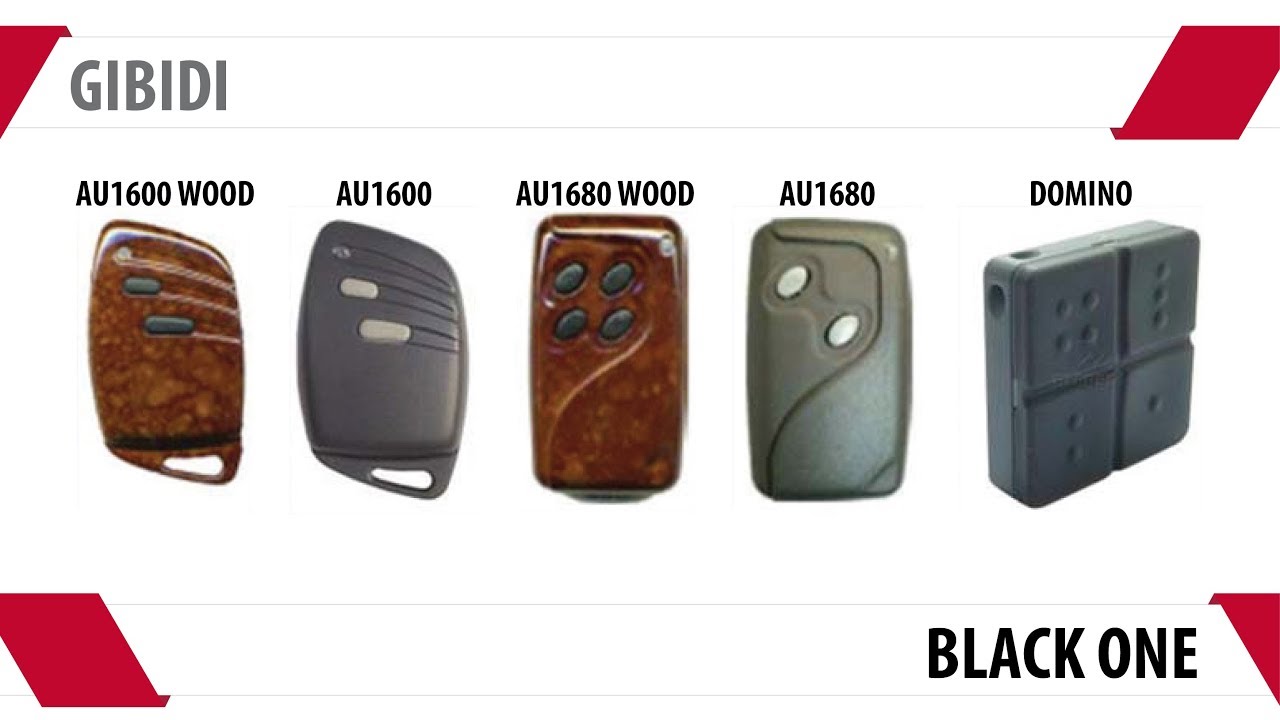 BLACKONE - GIBIDI - CENTRALINA