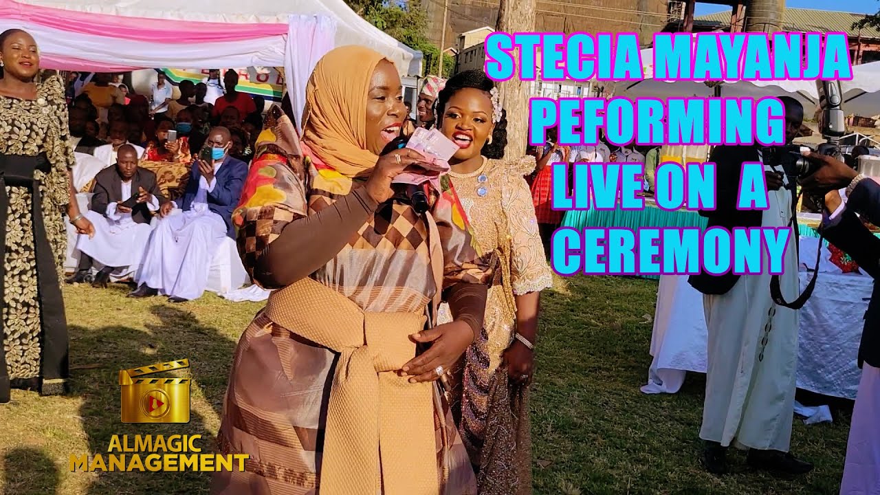 STECIA MAYANJA PERFORMING LIVE AT A CEREMONY