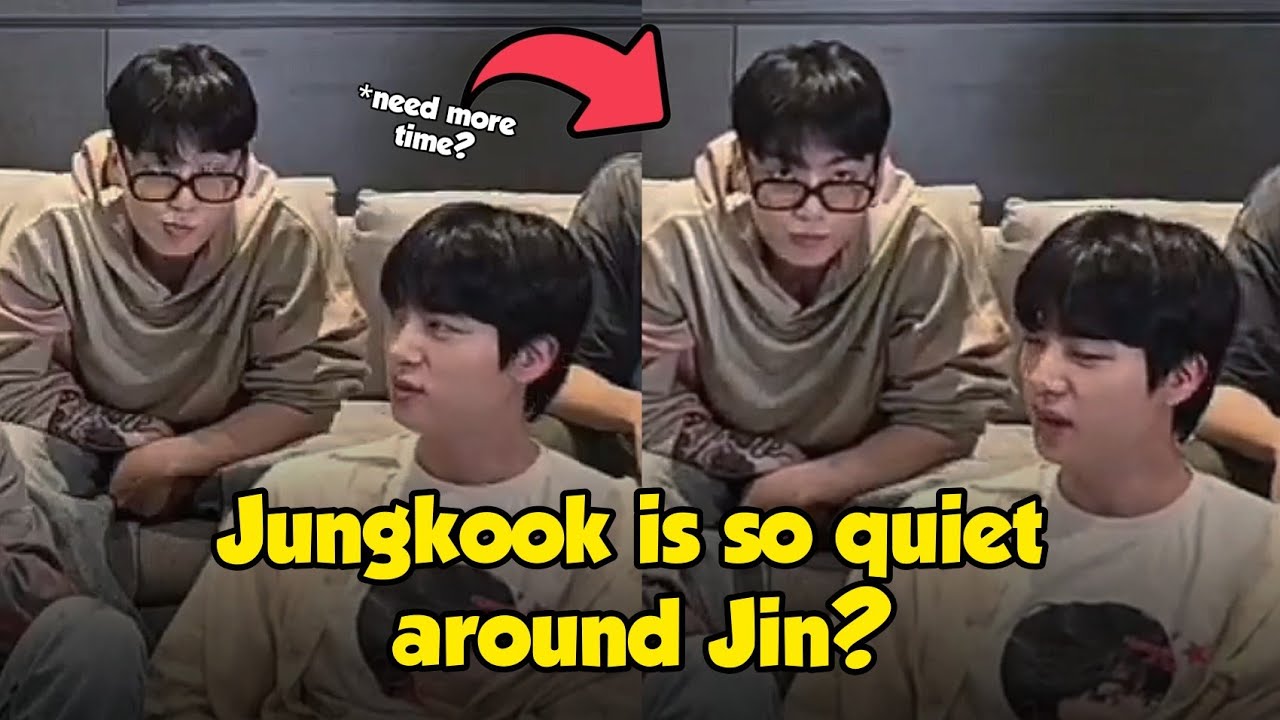 Fans are Highlighting Jungkook's awkward Behavior in Front of Jin, they Really Need time to Adapt?
