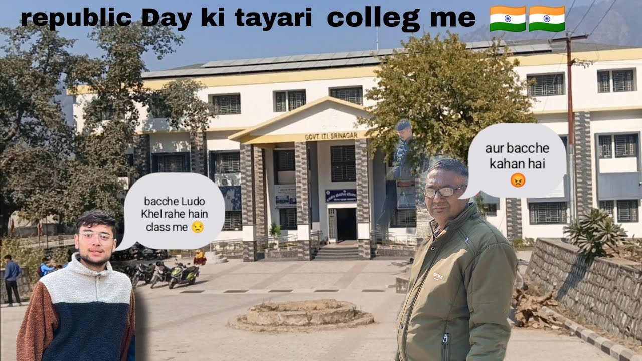 # colleg me republic Day ki tayari 🇮🇳❤️‍🩹 #🙂