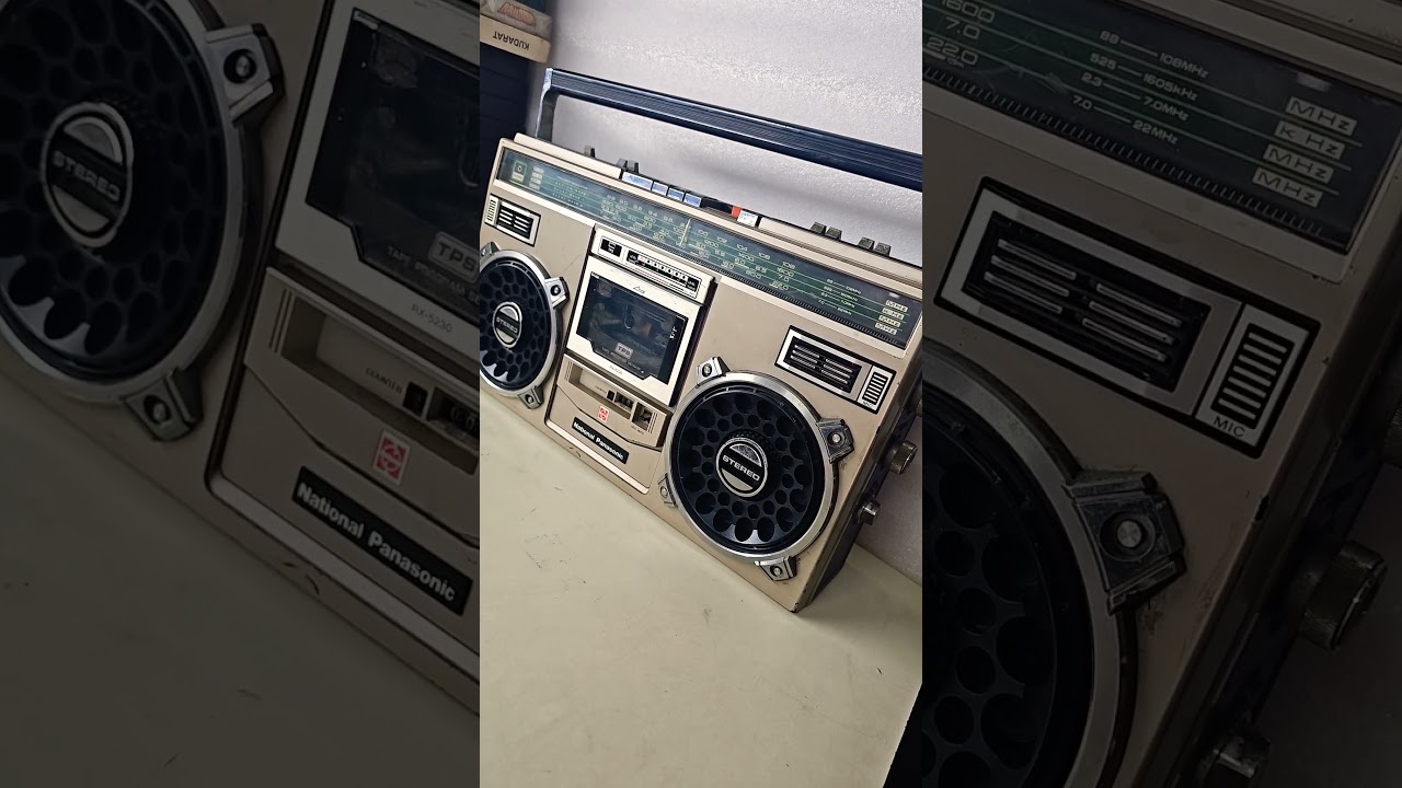 National Panasonic RX - 5230 & 4band radio stereo cassette recorder [+919023321435 ]