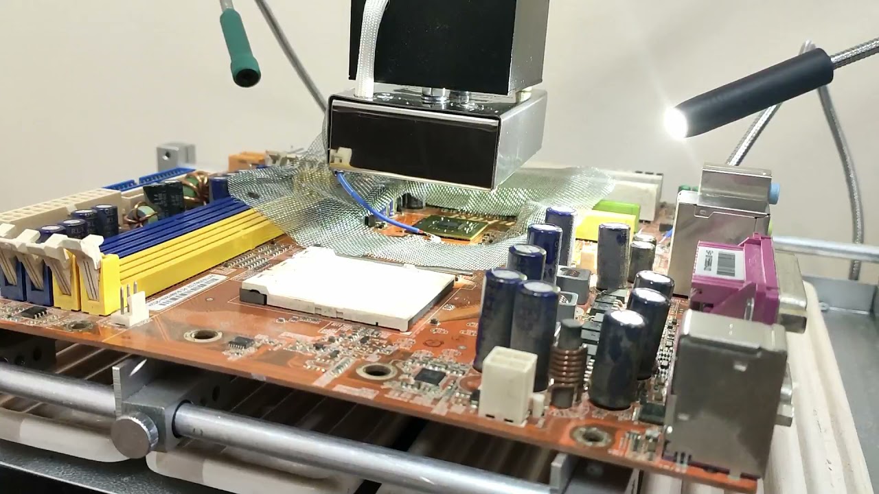 Перепайка BGA без ребола с IR 102.02