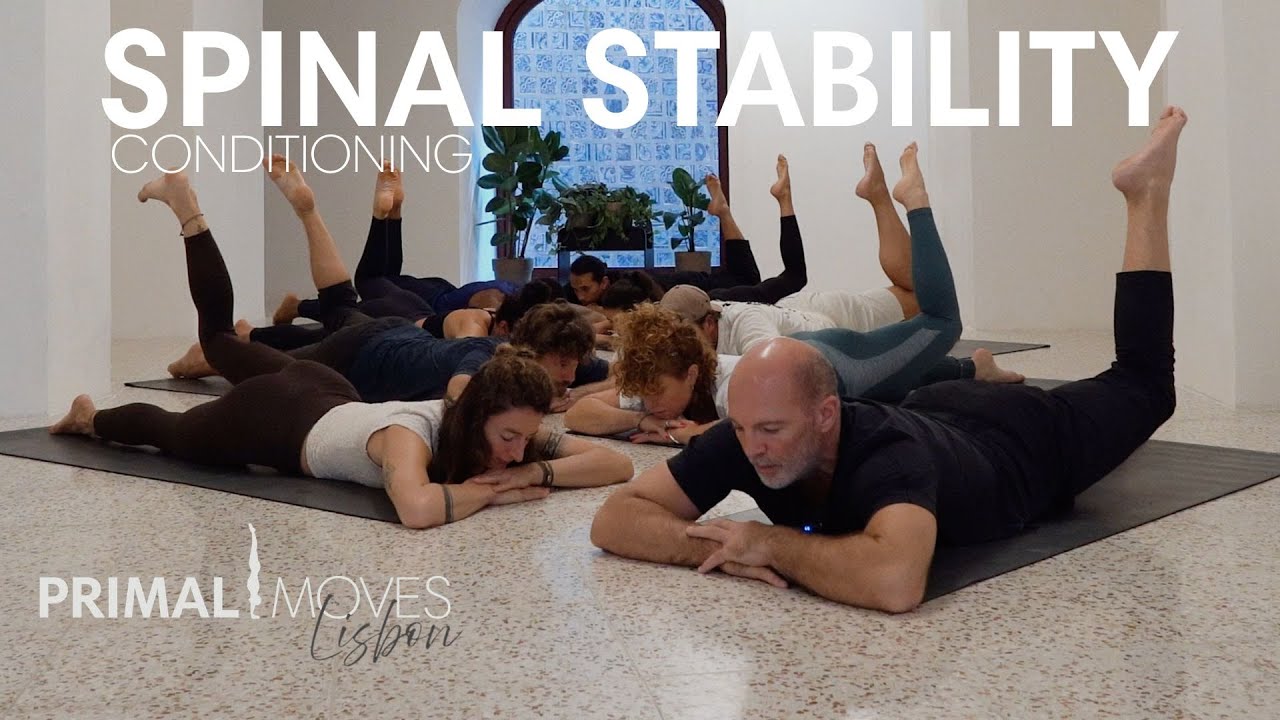 Primal Moves Lisbon: последовательность упражнений для стабилизации позвоночника