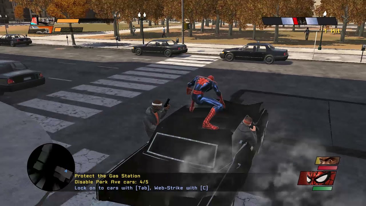 SPIDER MAN - STOP GAS STATION GOING BOOM