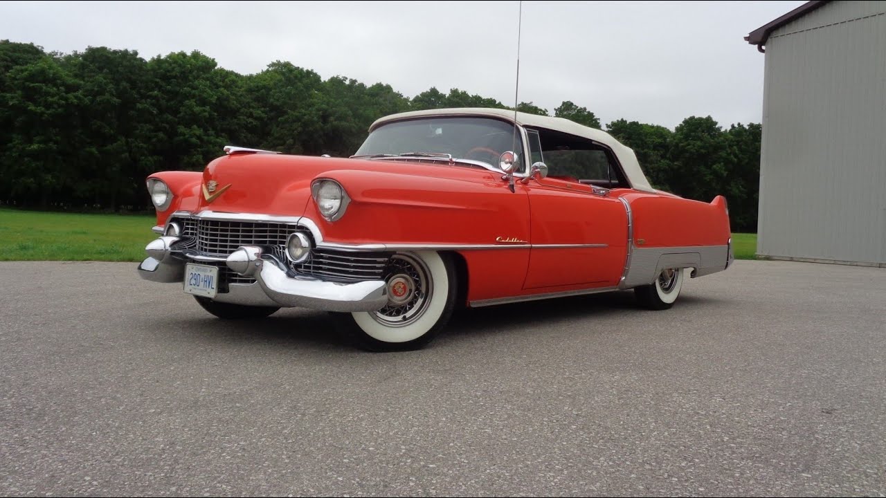 1954 Cadillac Eldorado Convertible in Orange & Ride on My Car Story with Lou Costabile