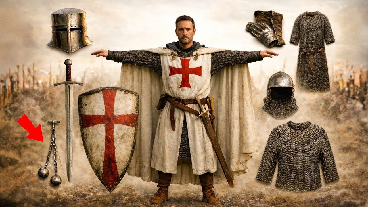 Cele 10 echipamente care i au făcut pe templieri elita cruciadelor