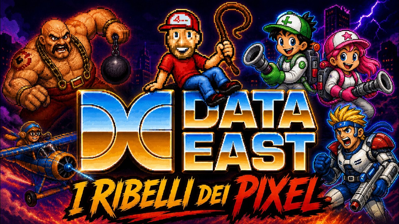 DATA EAST I RIBELLI DEI PIXEL: 11 giochi arcade folli da riscoprire
