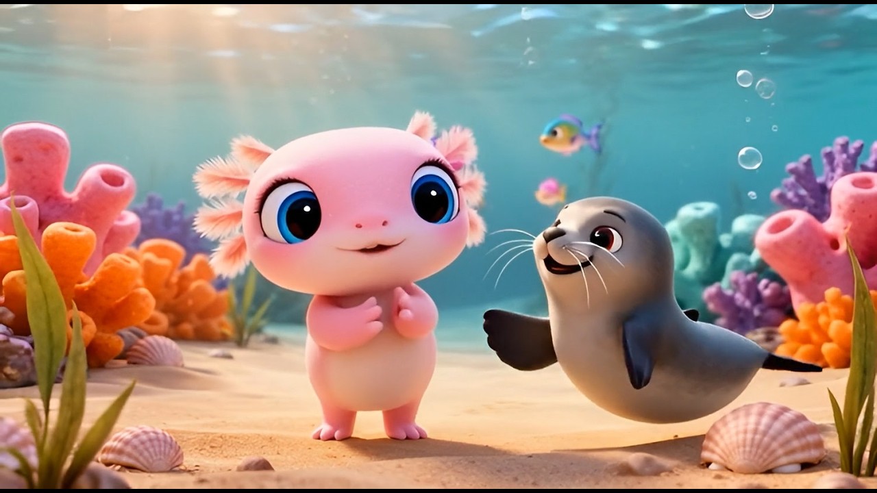 Wie Robben im kalten Meer leben   Axie Coralshines Tier Lied