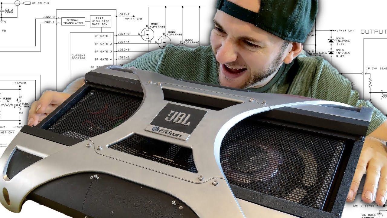 Легенда — JBL A6000GTI: обзор и ремонт схемы