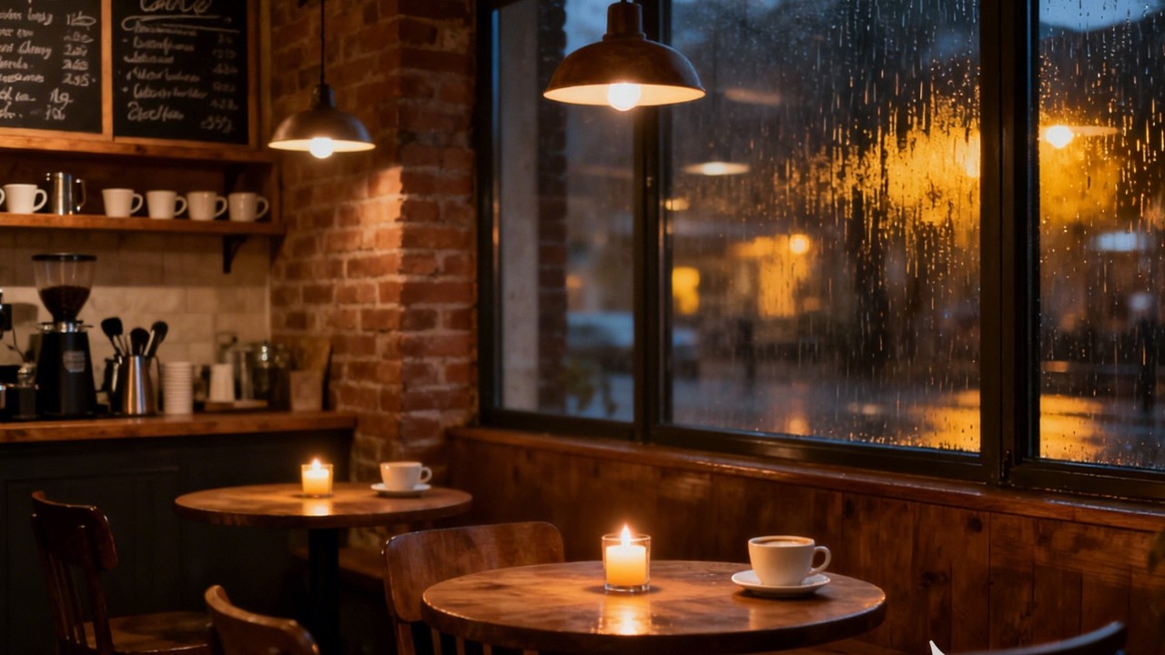 (LIVE)  Midnight Jazz Café – Calm & Cozy Background Music 🎷