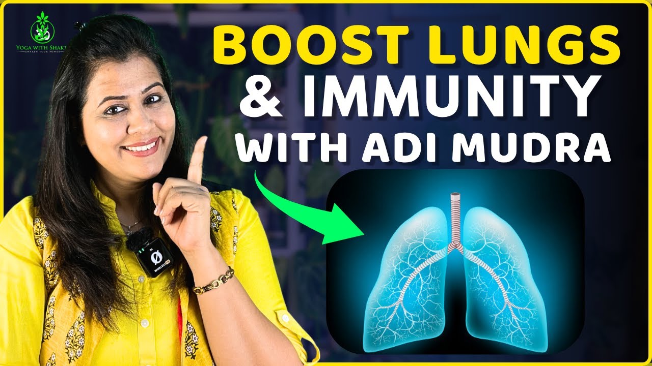 Adi Mudra to Boost Lung Capacity & Immunity Naturally | Stop Snoring | Yoga Shakti