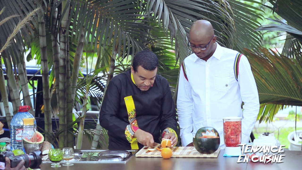 Jus de pastèque orange avec #Roger Ngandu