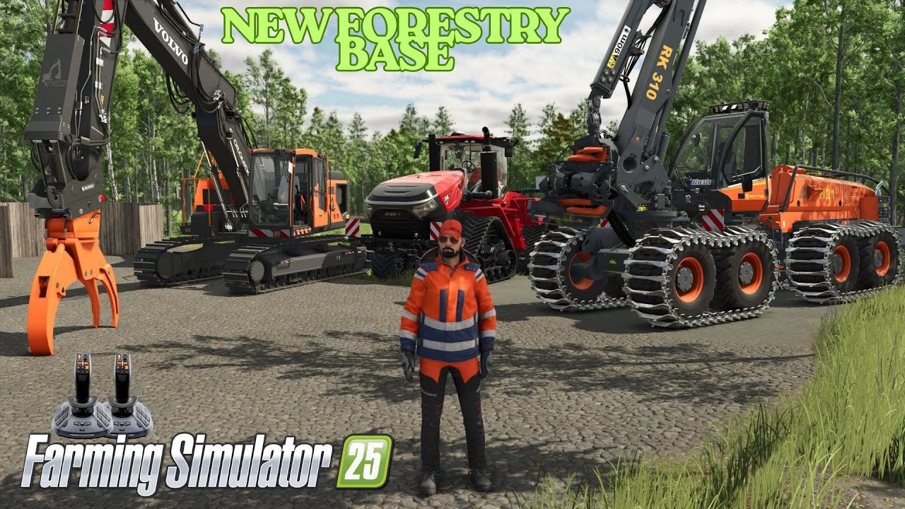 FS25: Epic Mountain-Top Forestry Empire | How I Built a Timber Kingdom In Farming Simulator 25!