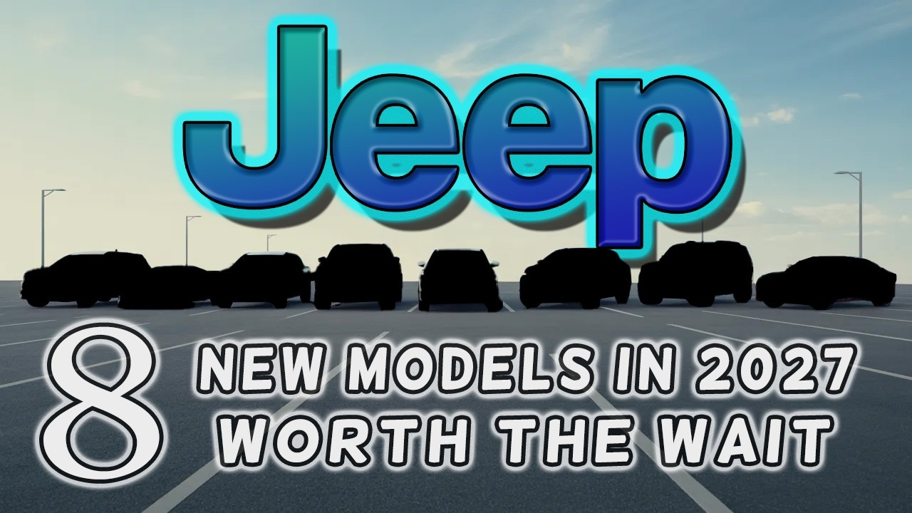 Новые модели JEEP, которые в 2027 году заставят вас полюбить решетку радиатора с семью прорезями:...