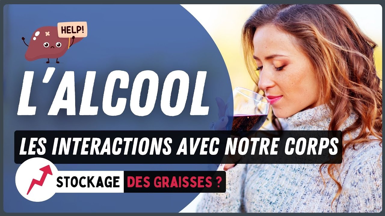 L'Alcool : L'interaction de l'alcool sur notre organisme et sur le stockage des graisses
