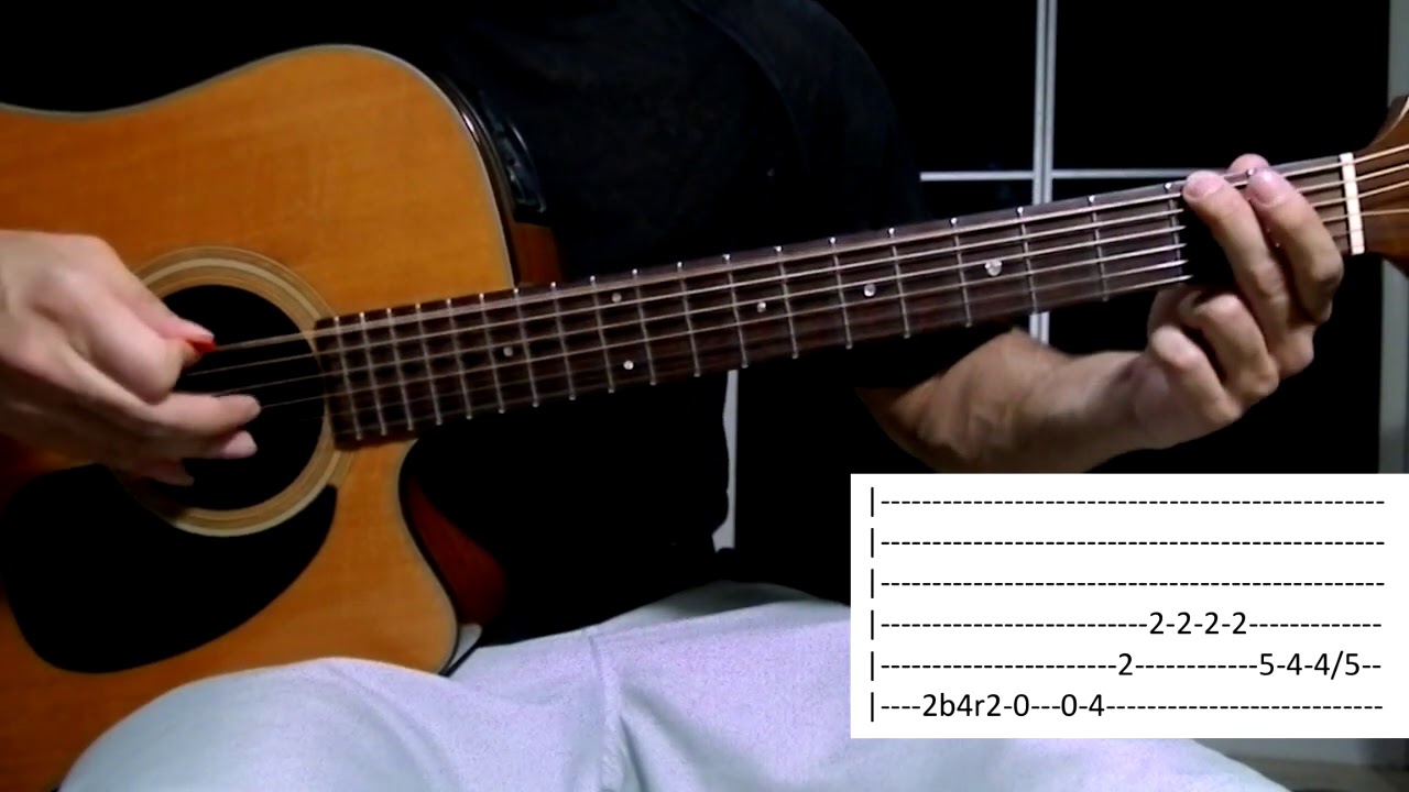 Liga Lá Em Casa - Leonardo Aula Solo Violão (como tocar)
