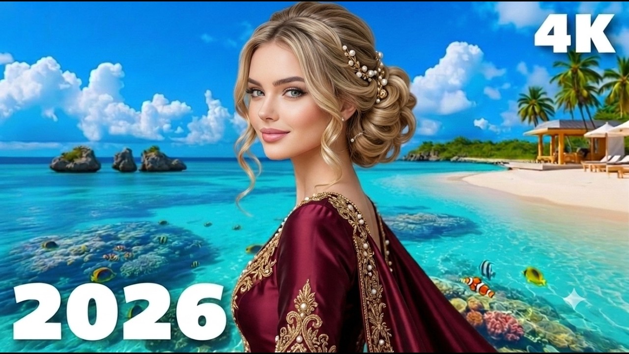 Deep House Summer Mix 2026 ☀️ Best Relaxing Vocal Tropical Chill 4K UHD | Cinematic deep Vibes