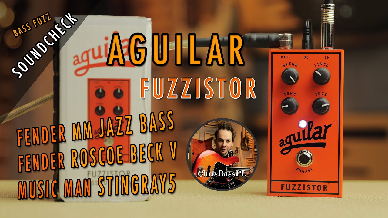 Aguilar Fuzzistor | Bass Fuzz Pedal with Fender Roscoebeck, Music Man StingRay | Soundcheck