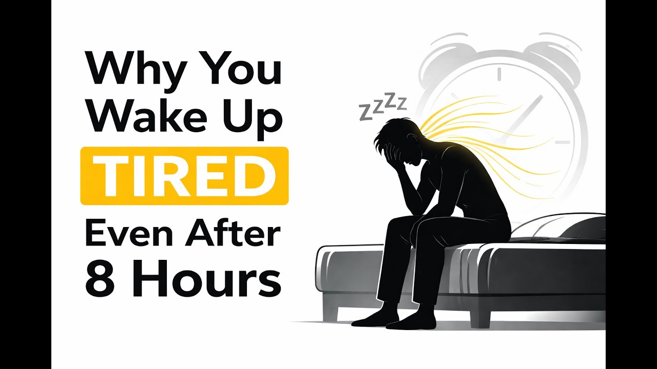 Why You Wake Up Tired… Even After 8 Hours