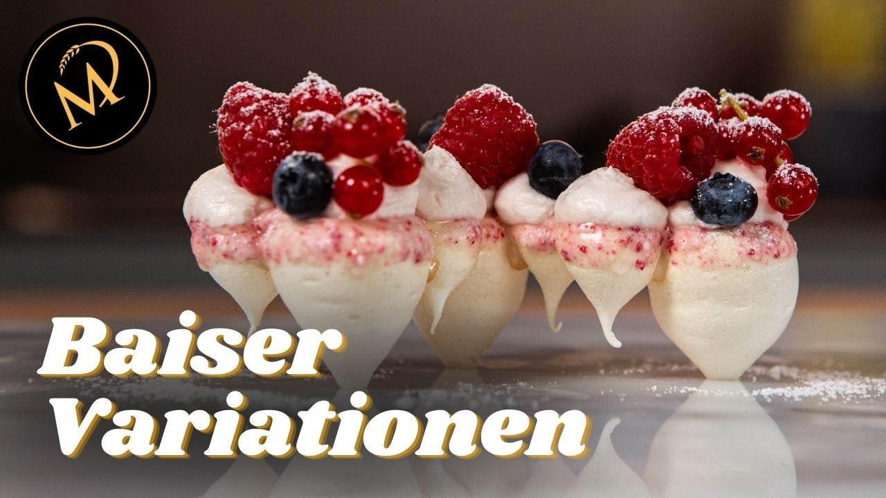 Fliegende Baiser-Berge mit Josia | Spektakuläres Dessert mit Beeren! ✨