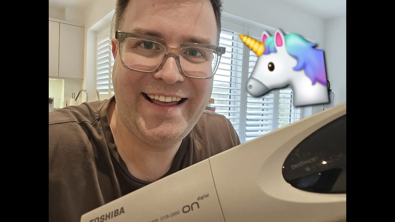 Toshiba ONdigital box - I found a digital TV unicorn! 🦄