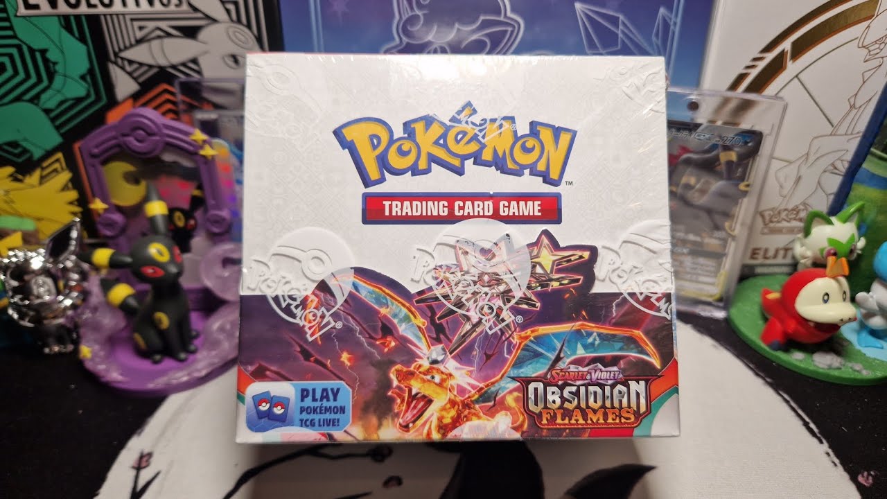 🌟UNBOXING Caja de 36 SOBRES de OBSIDIAN FLAMES 🔥🧡💜