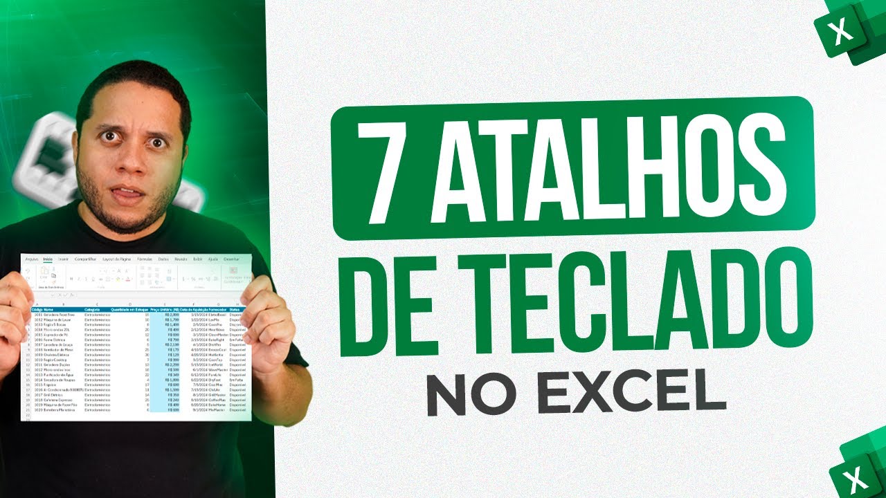 7 Atalhos de Teclado que Todo Usu&aacute;rio de Excel Deve Conhecer