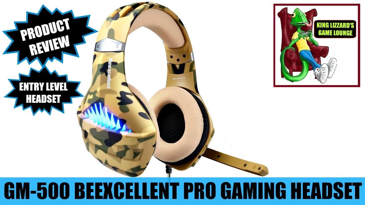 GM-500 BEEXCELLENT PRO GAMING HEADSET REVIEW