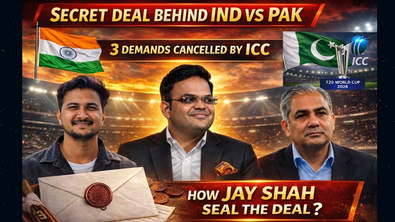 INSIDE STORY -The Secret Deal:What are the 3 demands ? Why Pakistan REALLY Agree to Play VS INDIAT20