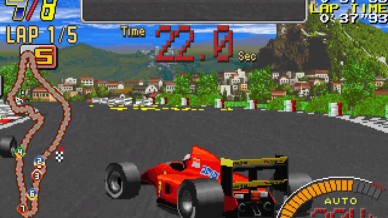 Ground Effects - Taito 68020 Based Hardware - San Marino - Ferrari - Full Race - (Com/With Cheat)