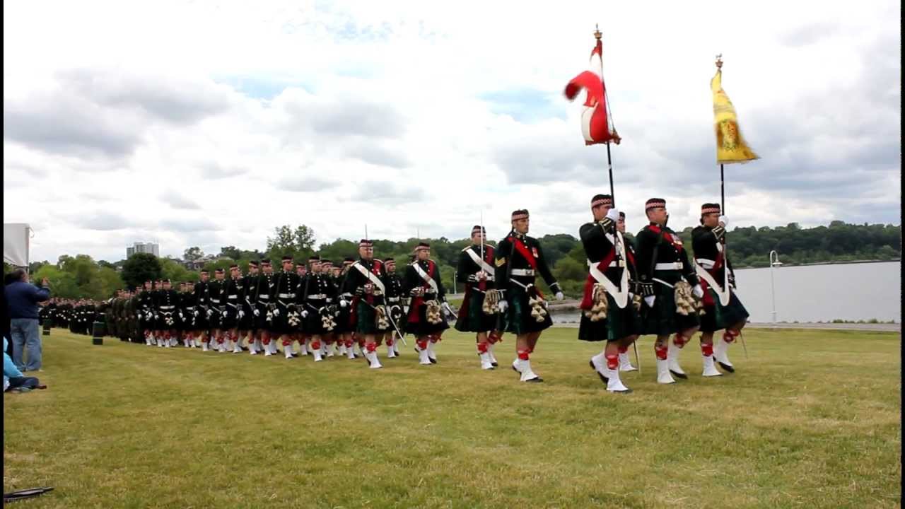 Argyll and Sutherland Highlanders of Canada (P.L.) Change of Command (3 Jun 2012)