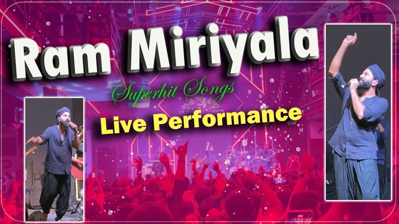 Ram Miriyala Live performance #rammiriyalasongs #rammiriyala #rammiriyalaliveperformance #live