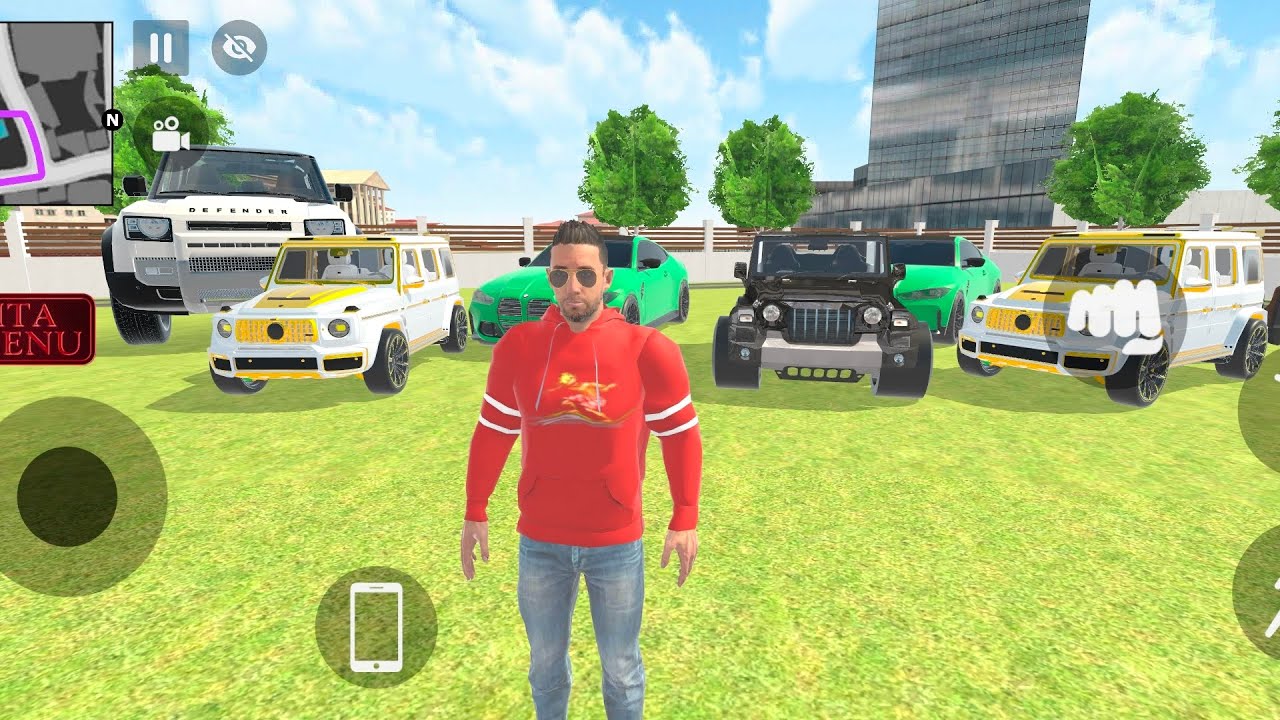Jack ne itna bada bada gadi kaha se lake aa gye 😍 Defender or G wagon or bmw or thar Black 🎮💥