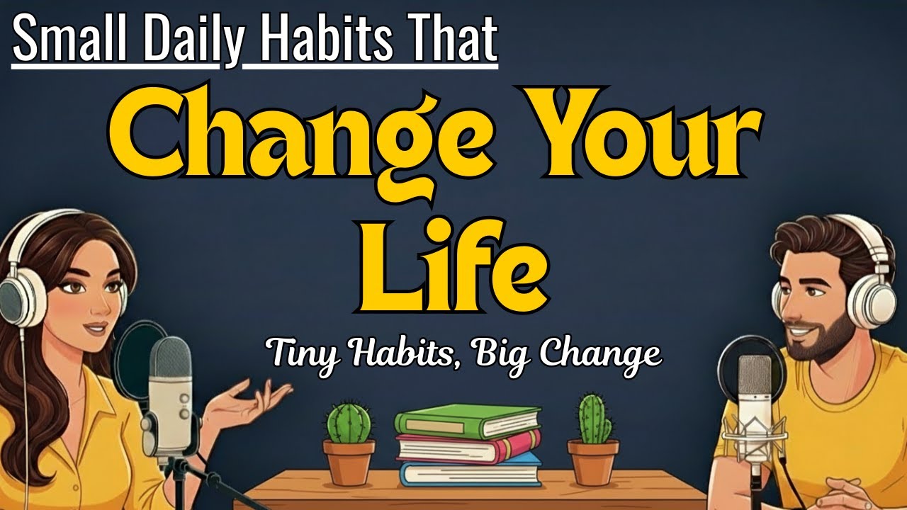 Small Daily Habits That Quietly Change Your Life | Easy English Talk Podcast Episode