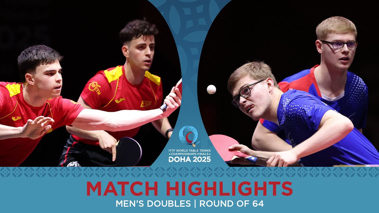 Berzosa/Perez vs Lebrun/Lebrun | Match Highlights | #ITTFWorlds2025