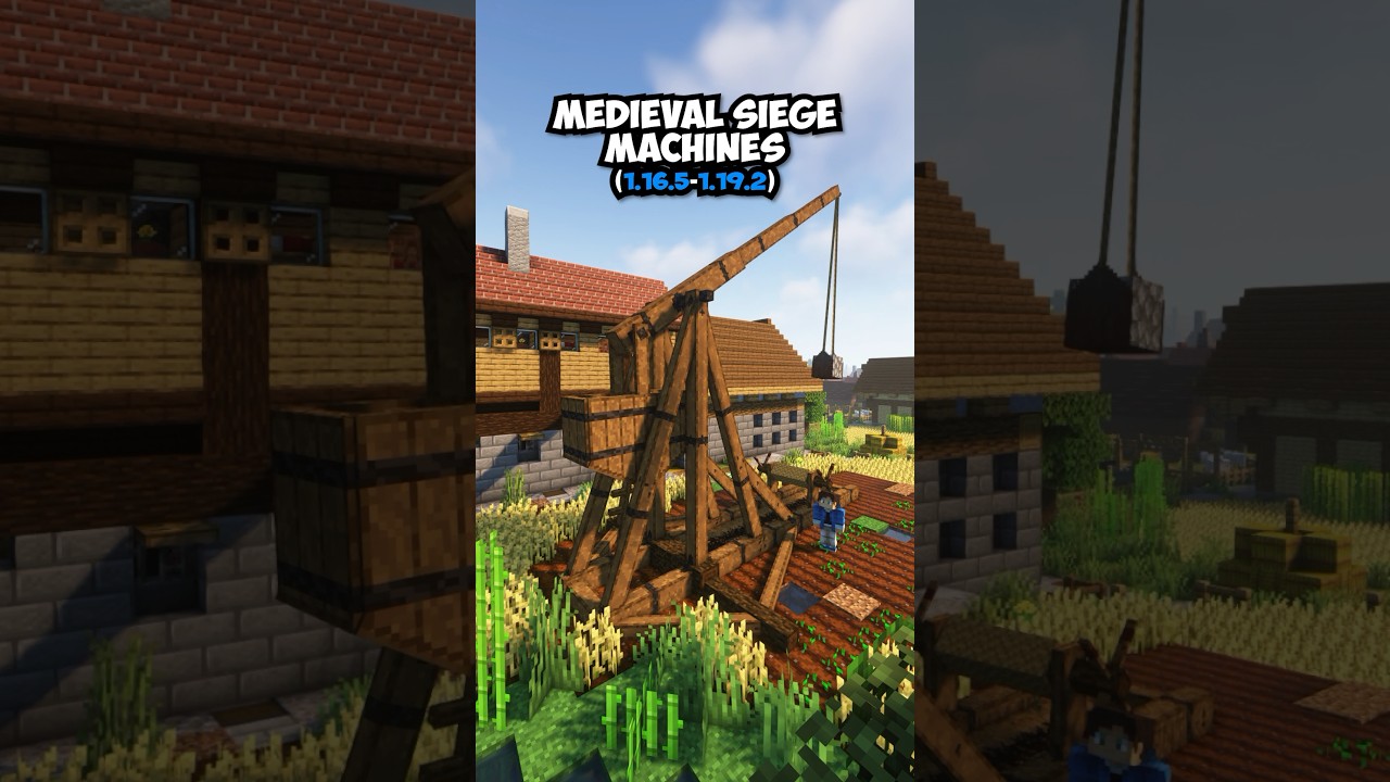 Add Siege Machines to Minecraft!
