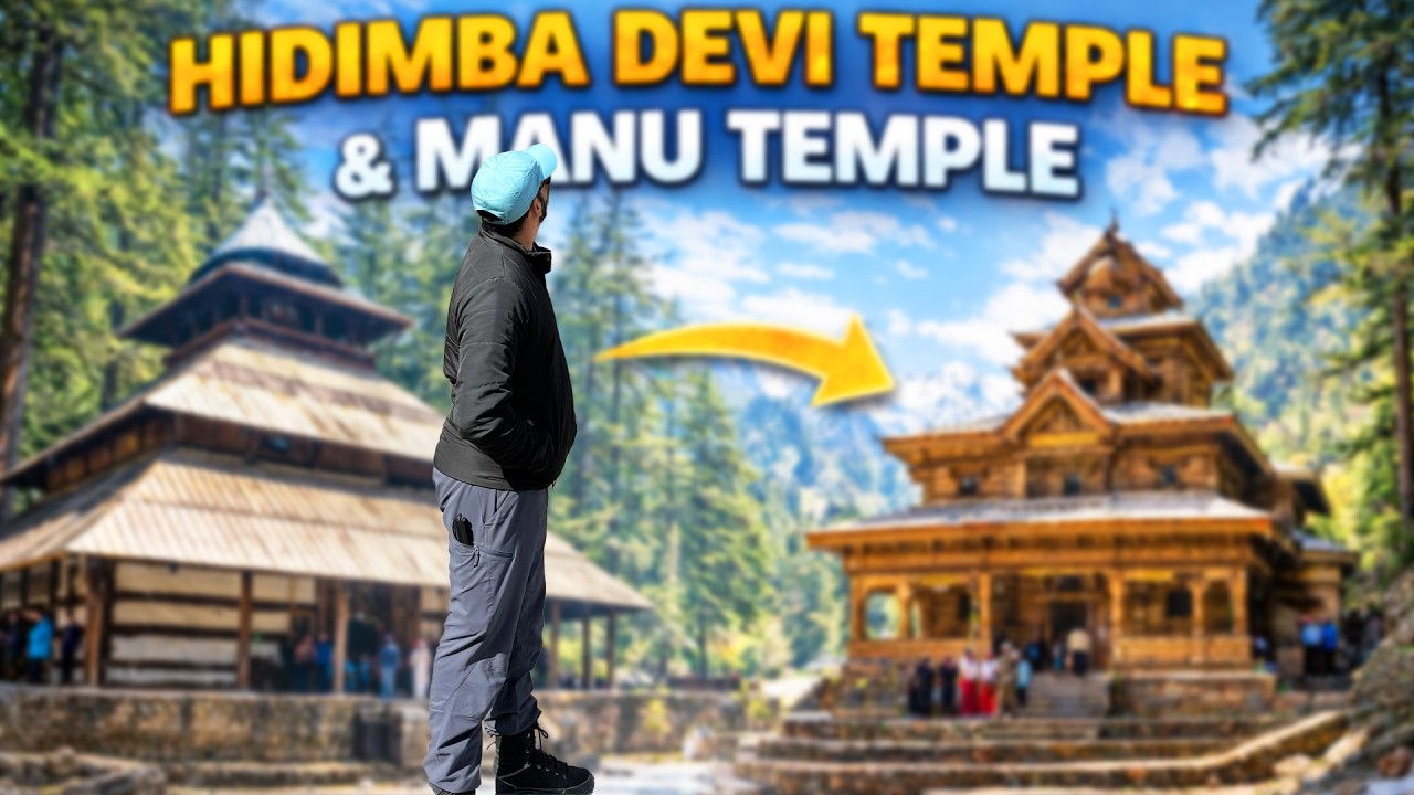 Exploring Hidimba Devi & Manu Temple in Manali 🕉️ | Ancient Himachal