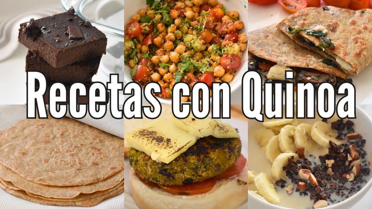 6 FORMAS DE COCINAR QUINOA que necesitas hacer ya! 🤤 | VIDA VEGANA