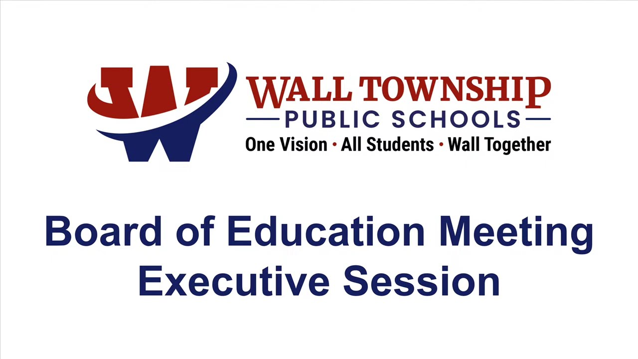 Wall Township Board of Education Meeting 8-19-2025
